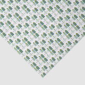 Papier Mousseline Présente le Motif (Détail)