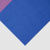 Papier Mousseline Pride bisexuelle (Bi Drapeau) (Détail)