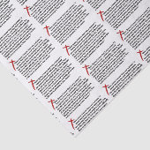 Papier Mousseline Prière des pécheurs  (Détail)