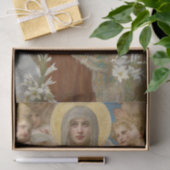 Papier Mousseline Priez pour nous par William Bouguereau (Cadeau)