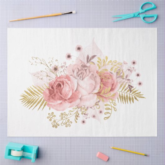 Papier Mousseline Princess Bee Series Design 29 (Artisanat)