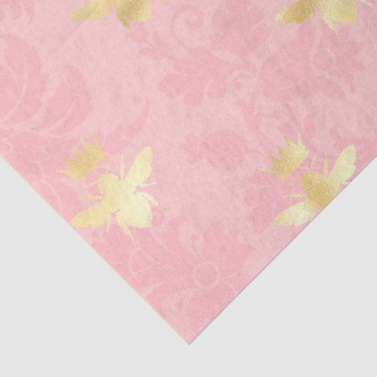 Papier Mousseline Princess Bee Series Design #4 (Détail)