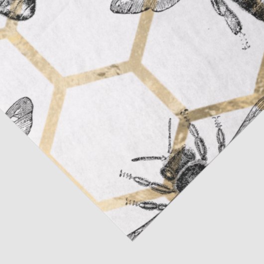 Papier Mousseline Princess Bee Series Design 40 (Détail)