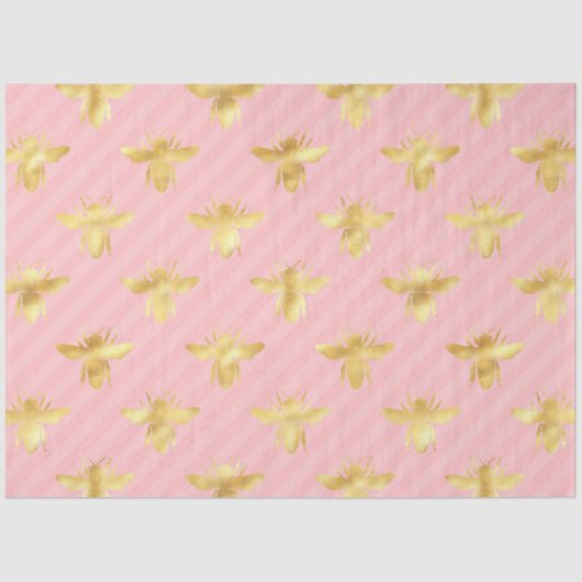 Papier Mousseline Princess Bee Series Design #7 (Recto)