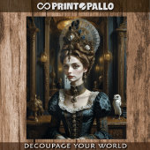 Papier Mousseline Princesse à l'âge victorien