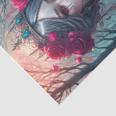 Papier Mousseline Princesse de la passion et de la douleur, Goth For (Détail)