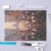 Papier Mousseline Princesse du Monde, Royal Pink Art Déco (Artisanat)