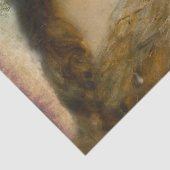 Papier Mousseline Princesse Elizabeth avec Fleurs et Papillon (Détail)