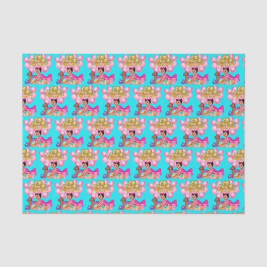 Papier Mousseline Princesse en rose (Recto)