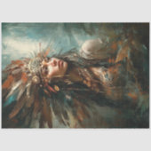 Papier Mousseline Princesse indienne Maiden (Recto)