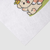 Papier Mousseline Printemps dans la laideur - Illustration de chien (Détail)