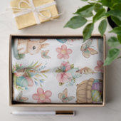 Papier Mousseline Printemps de Pâques (Cadeau)