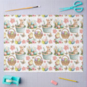 Papier Mousseline Printemps de Pâques (Artisanat)