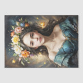 Papier Mousseline Printemps et joie à venir (Recto)