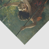 Papier Mousseline Printemps par Pierre-Auguste Cot (Détail)