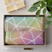 Papier Mousseline prism synapse net - rainbow web : (Cadeau)