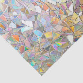 Papier Mousseline Prismatic Stained Glass Effect - Rainbow Prismatic (Détail)