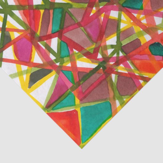 Papier Mousseline Prismatique II (Détail)