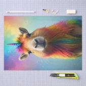 Papier Mousseline Prismhorn : Le Capybaraicorn Arc-en-ciel (Artisanat)