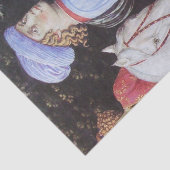 Papier Mousseline Procession de Magus Melchior, Cheval, Chat sauvage (Détail)