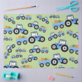 Papier Mousseline Production de Camion Blue Tracteur (Artisanat)