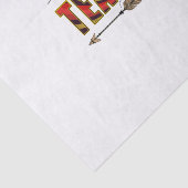 Papier Mousseline Professeur Art Meilleur enseignant Evers (Détail)