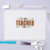 Papier Mousseline Professeur Art Meilleur enseignant Evers (Artisanat)