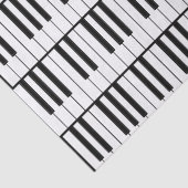 Papier Mousseline Professeur de musique de piano (Détail)