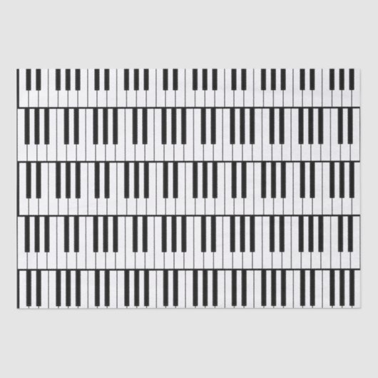 Papier Mousseline Professeur de musique de piano (Recto)