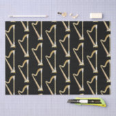 Papier Mousseline Professeur de musique musicale de Harp (Artisanat)