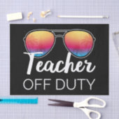 Papier Mousseline Professeur hors service I (Artisanat)