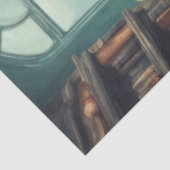 Papier Mousseline Professeur Inkwell, Dapper Octopus Découpage (Détail)