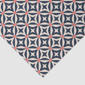 Papier Mousseline Profil sous convention astérisque géométrique (Détail)