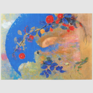 Papier Mousseline Profil sous un arc, Redon