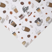 Papier Mousseline Profitez De Votre Café (Détail)