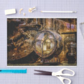 Papier Mousseline Projecteur Du Train À Vapeur Vintage (Artisanat)