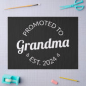 Papier Mousseline Promu À Grand-Mère Est. 2024 I (Artisanat)