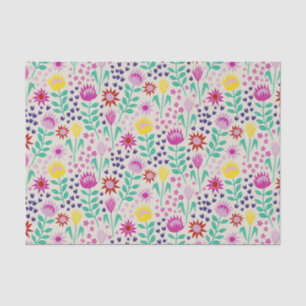 Papier Mousseline Protea Floral Block Imprimer Lampes Millefleur