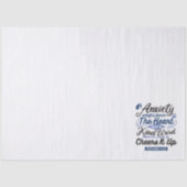 Papier Mousseline Proverbs 12:25 Bible Verse – Kind Word Art (Recto)