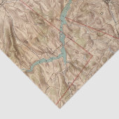 Papier Mousseline Proximité de lac croton (Détail)