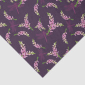 Papier Mousseline Prune de muflier (Détail)