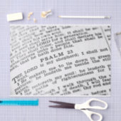 Papier Mousseline Psaume 23 (Artisanat)