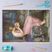 Papier Mousseline Psyché Golden Box Waterhouse Art (Artisanat)