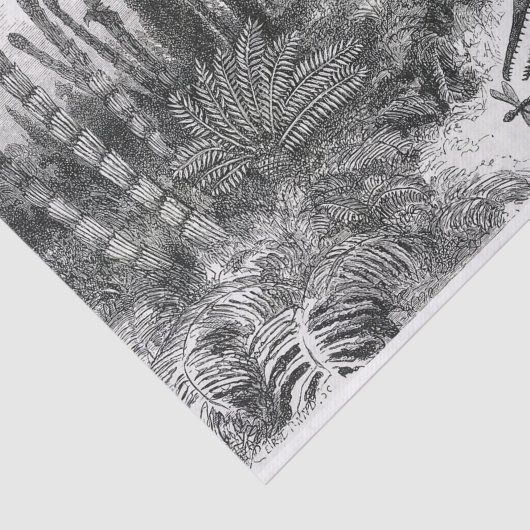 Papier Mousseline Pterodactyles jurassiques (Détail)