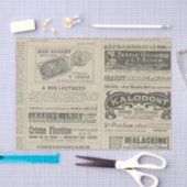 Papier Mousseline Publicité vintage (Artisanat)