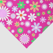 Papier Mousseline Puissance rose (Détail)