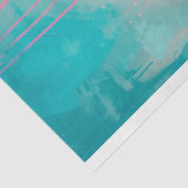 Papier Mousseline Punk rose noir mouton soufflant bulle gomme dénoua (Détail)