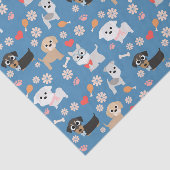 Papier Mousseline Puppies adorables (Détail)