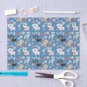 Papier Mousseline Puppies adorables (Artisanat)