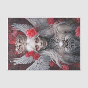 Papier Mousseline Purgatoire, Passion & Douleur, Reine Rouge Macabre